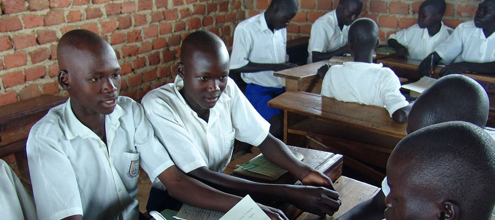 Photograph of Uganda students