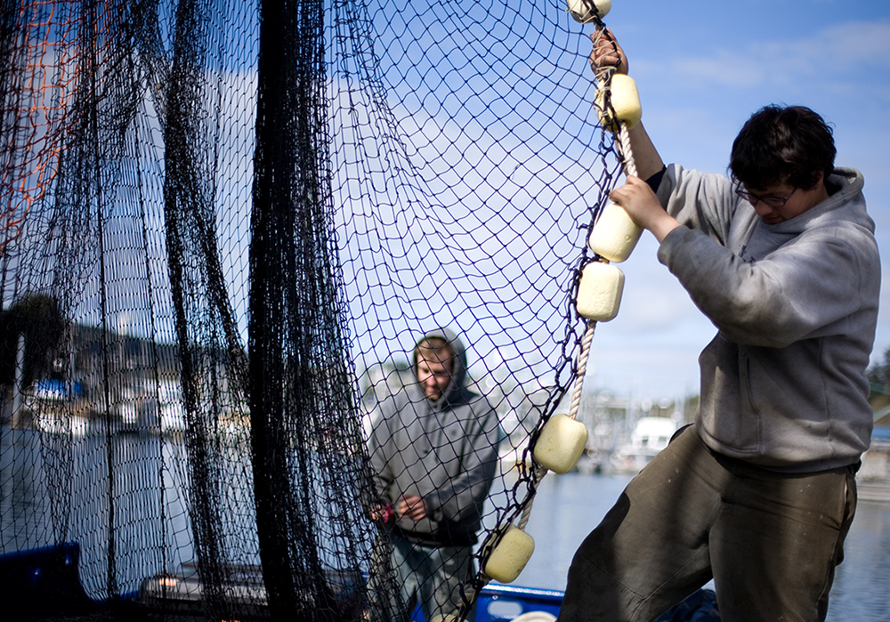 Photograph of Alaskan Fishermen