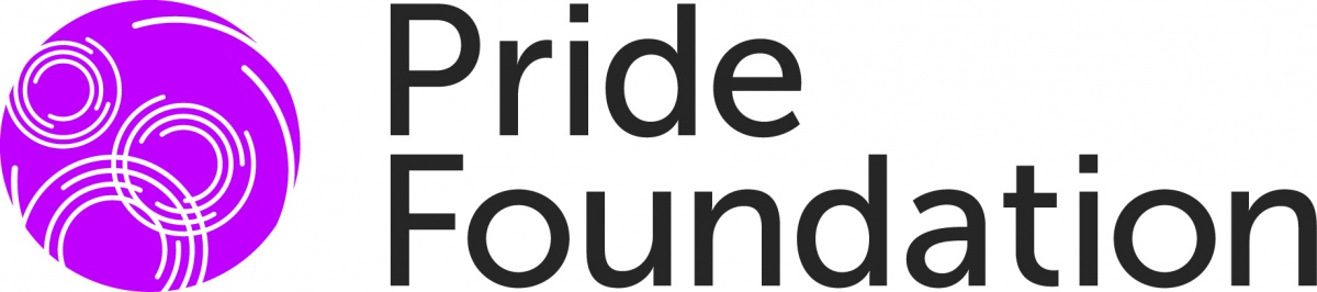 A logo for the Pride Foundation