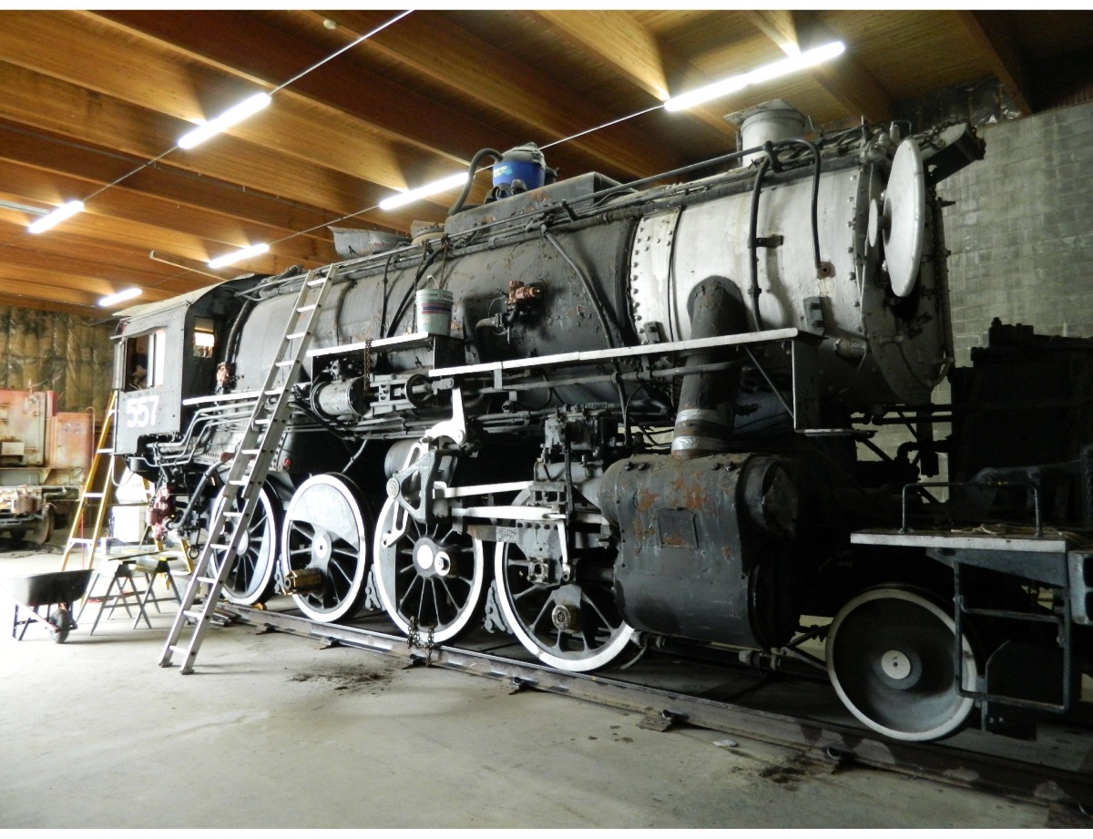 Engine 557 restoration